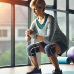 관절을 위한 중년 스쿼트