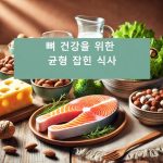 뼈 건강을 위한 균형 잡힌 식사