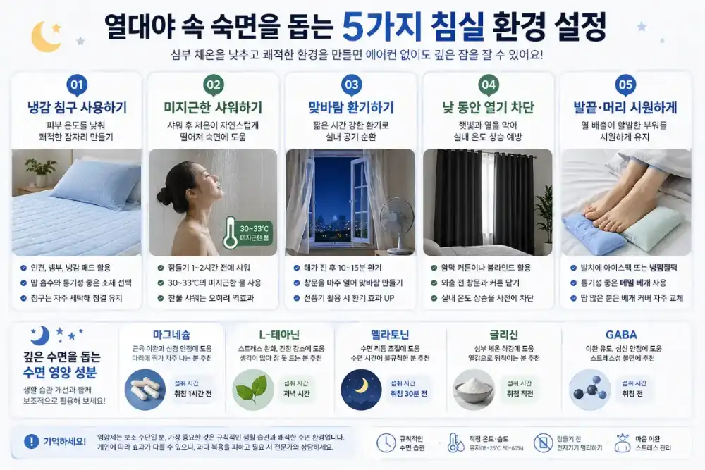 숙면루틴