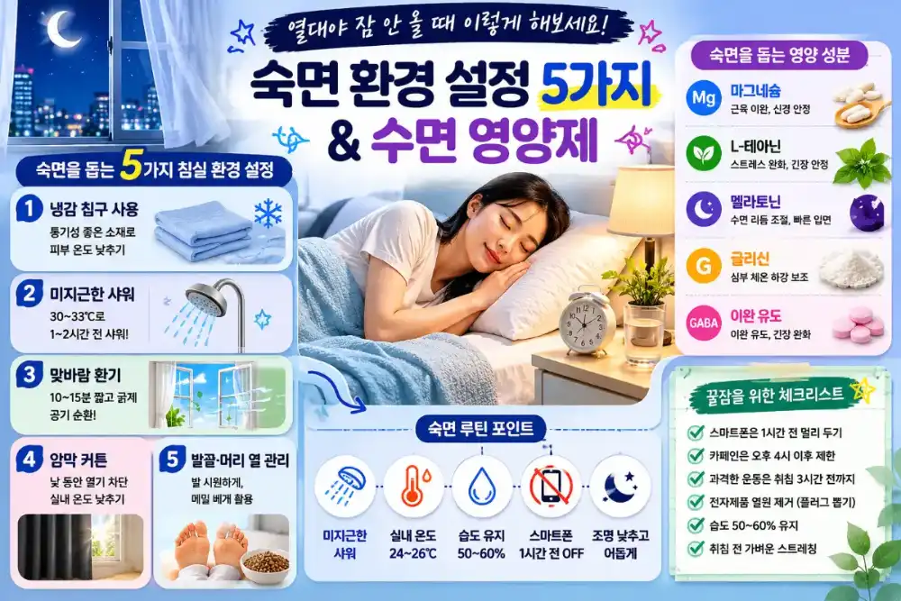 숙면환경