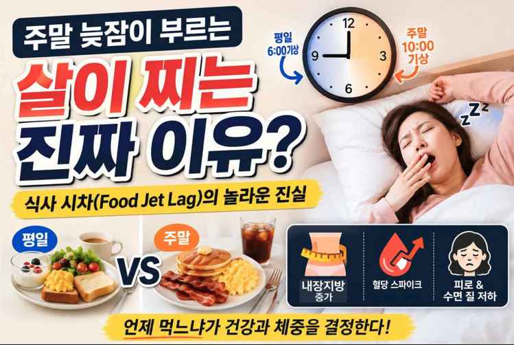 살찌는 찐 이유