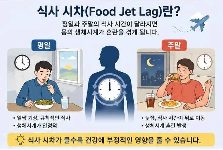 식사 시차