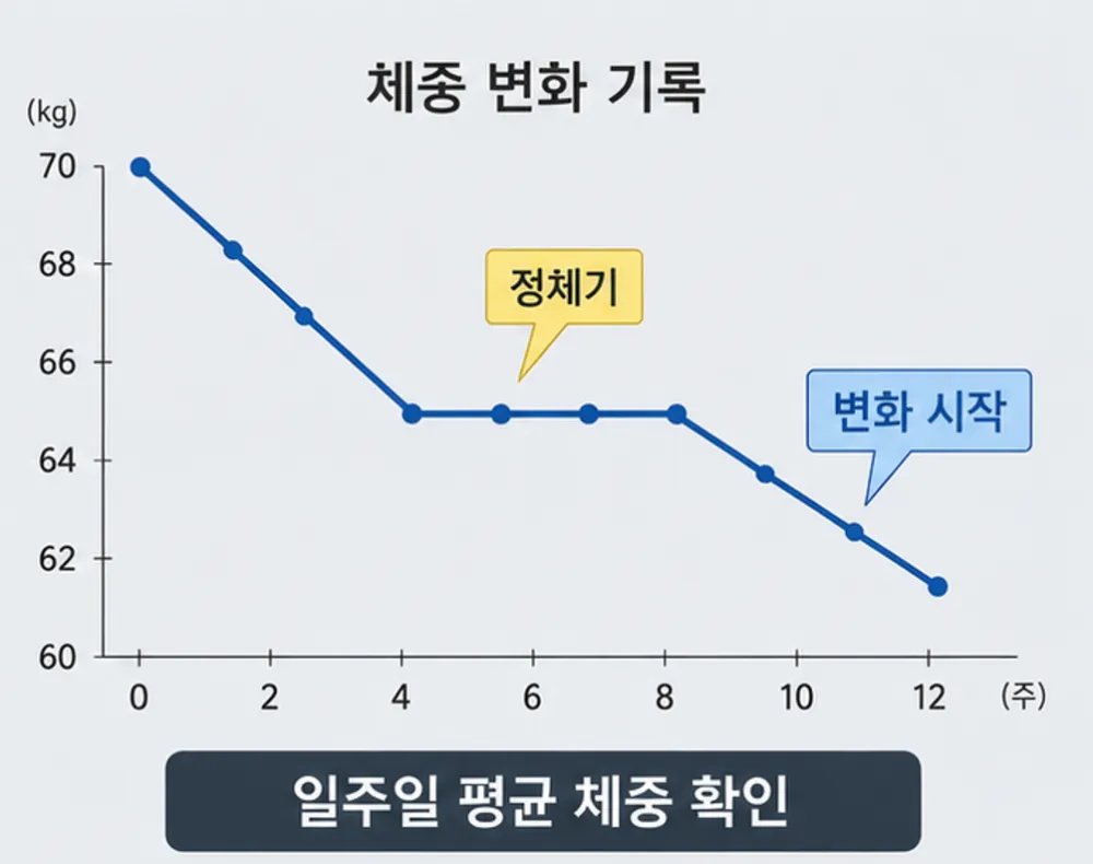 체중변화기록
