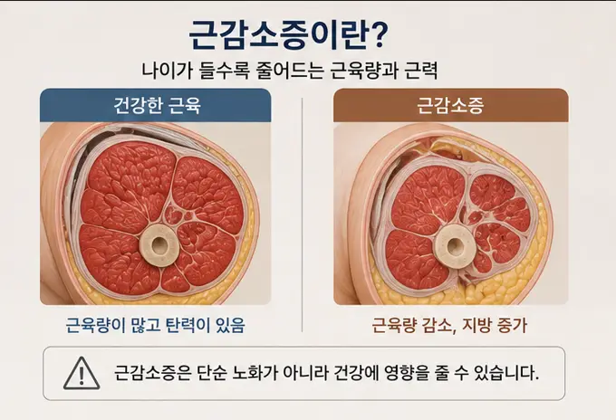 근감소증-근육감소