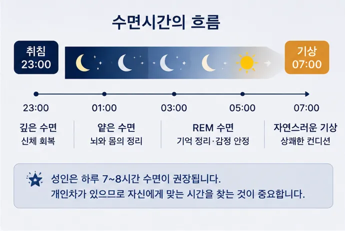 성인-적정-수면시간