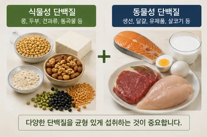 식물성-동물성-단백질