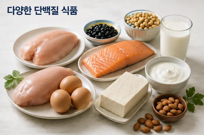 하루-단백질-섭취량-음식