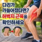 허벅지-근육-근감소증