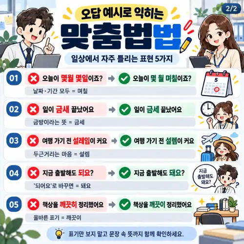 맞춤법