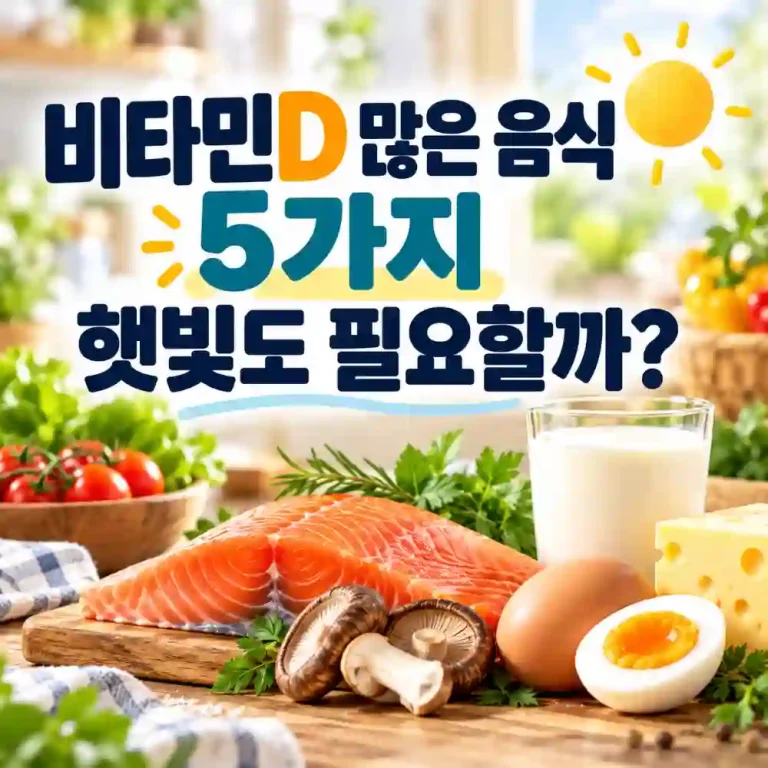 비타민D 많은 음식