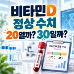 비타민D 정상 수치