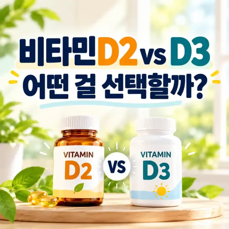 비타민D2 vs D3